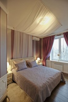 Cozy υπνοδωμάτιο με κλωστοϋφαντουργικά προϊόντα