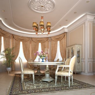 Τραπεζαρία με παράθυρο κόλπων