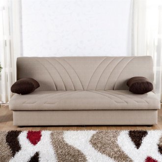 Γκρι καναπές χωρίς υποβραχιόνια