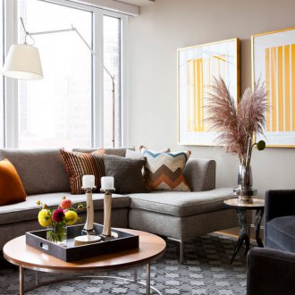 Καναπές Taupe