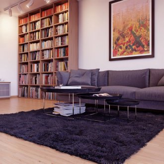 Γκρι τριπλό καναπέ