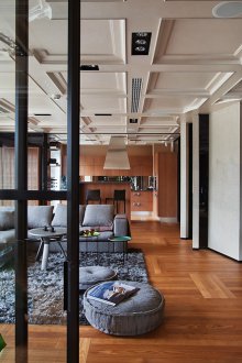 Οροφή σοβά στο διαμέρισμα