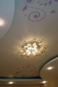 Γυψοσανίδα με μοτίβο