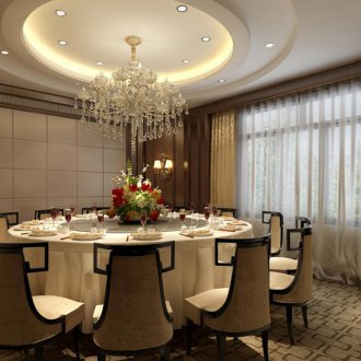 Στρογγυλή οροφή σε μοντέρνο στιλ