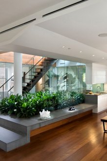 Τα φυτά εσωτερικού χώρου μπορούν επίσης να χωρίζουν αποτελεσματικά τον χώρο ενός διαμερίσματος