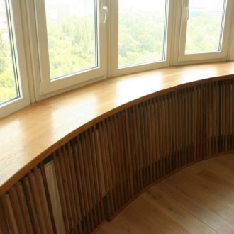 Πλαστικό ημικυκλικό περβάζι παραθύρου