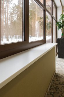 Εγκατάσταση πλαστικού περβάζι παραθύρου