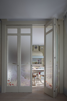 Provence πτυσσόμενη πόρτα