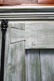 Ηλιόλουστη πόρτα στυλ Provence