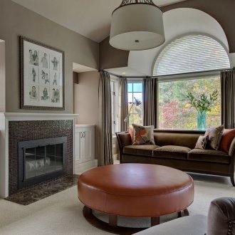 Οθωμανική καναπέ στρογγυλή