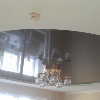 Γκρι στρογγυλή οροφή