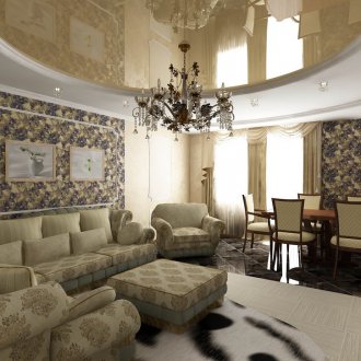 Κλασική οροφή τέντωμα