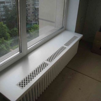 Εγκατάσταση χαμηλού παραθύρου