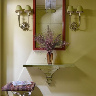 Μοντέρνο πάγκο στυλ στο διάδρομο