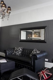 Ασπρόμαυρο σαλόνι