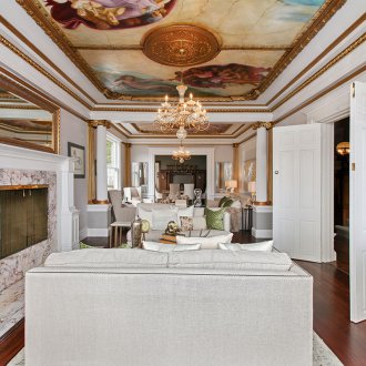 Βαμμένο οροφή