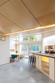 Φωτιστικά οροφής από κόντρα πλακέ