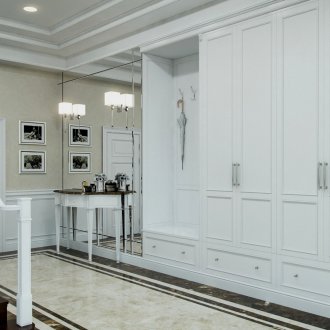 Ντουλάπα στο κλασικό διάδρομο