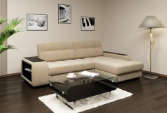 Beige pieni sohva