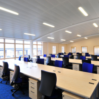 Ακουστική οροφή με φώτα