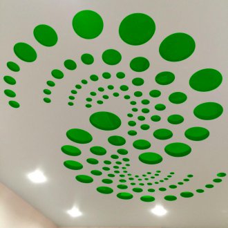 Ξυλόγλυπτο γυαλιστερό οροφή