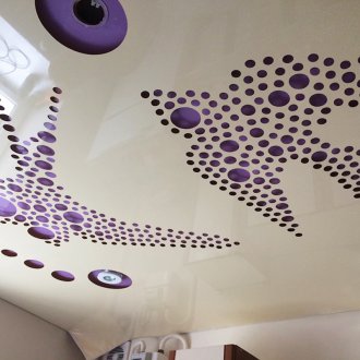 Σκαλιστό ψευδοροφή με τα πουλιά