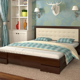 Κρεβάτι ιταλική καρυδιά