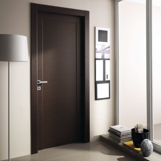 Art Nouveau laminated πόρτα