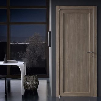 Γυαλισμένη πόρτα γκρι