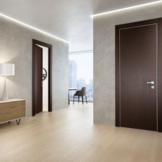 Θυροτηλεμένη πόρτα wenge