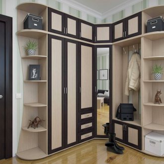 Wenge Corner Entrance