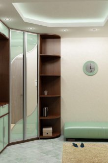 Γωνιακό πράσινο διάδρομο