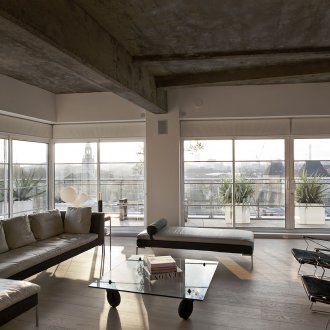 Σκυροδέματος οροφές στο εσωτερικό