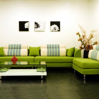 Πράσινος καναπές