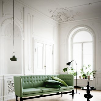 Στρουθοκαμήλου στη γωνία στην οροφή