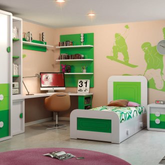 Γωνιακό τραπέζι για ένα παιδί