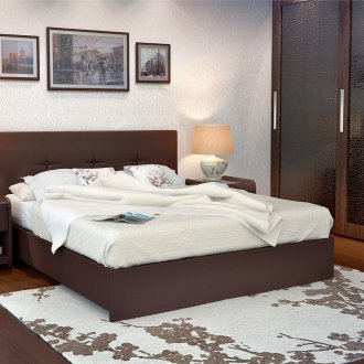 Διπλό κρεβάτι wenge