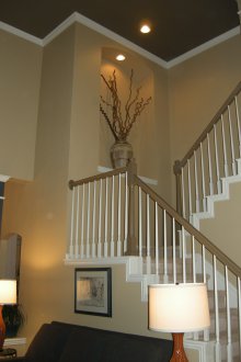 Σκούρο καφέ οροφή