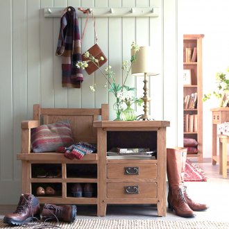 Dresser στο διάδρομο με κάθισμα