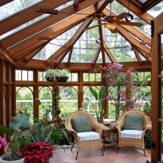 Θολωτή οροφή στη βεράντα