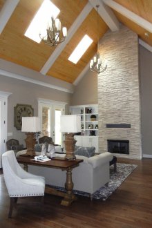 Δυόχρωμη θολωτή οροφή