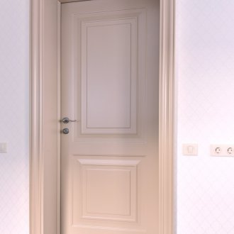 Κενή καπουτσίνο πόρτας