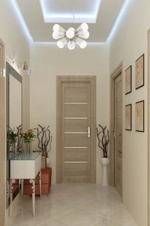 Καπουτσίνο πόρτα στο διάδρομο