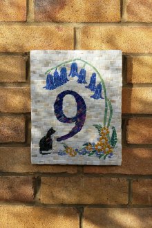 Αριθμός πόρτας κεραμιδιών