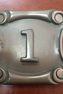 Αριθμός πόρτας χάλυβα