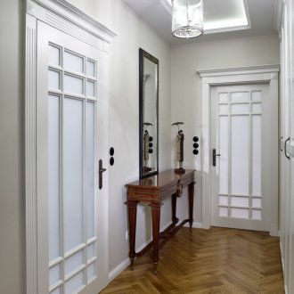 Art Nouveau οροφή στο διάδρομο