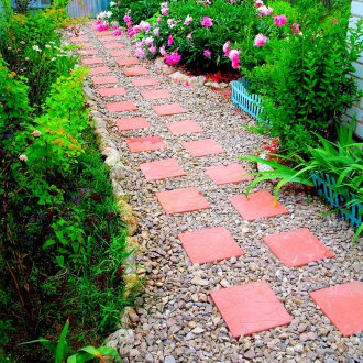 Gravel Garden Path
