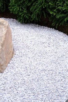 Χαλίκι μονοπάτι στο ιαπωνικό κήπο