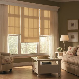 Κουρτίνες χωρίς τρύπημα στο εσωτερικό