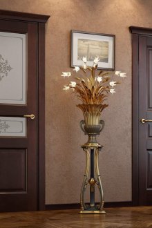 Εσωτερική πόρτα MDF με γυαλί